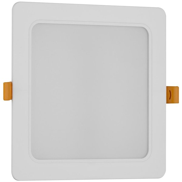 Avide LED Ceiling Lamp Recessed Panel Square Plastic 18W WW 3000K