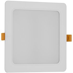 Avide LED Ceiling Lamp Recessed Panel Square Plastic 18W CW 6400K