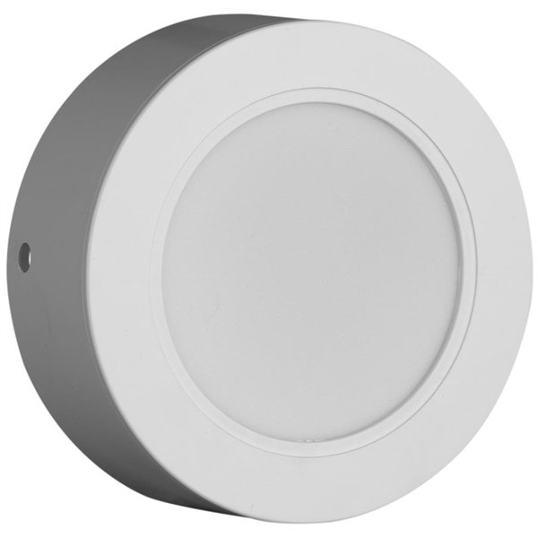 Avide LED Ceiling Lamp Surface Mounted Round Plastic 9W CW 6400K