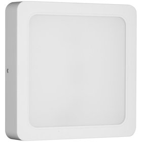 Avide LED Ceiling Lamp Surface Mounted Square Plastic 24W WW 3000K