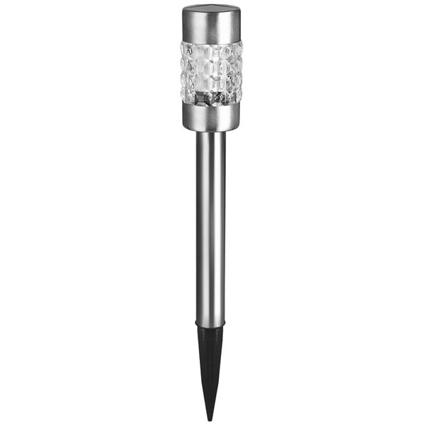 Avide Garden Solar Lamp 57cm Stainless Steel with Mosaic Glass 1 LED 9/showbox