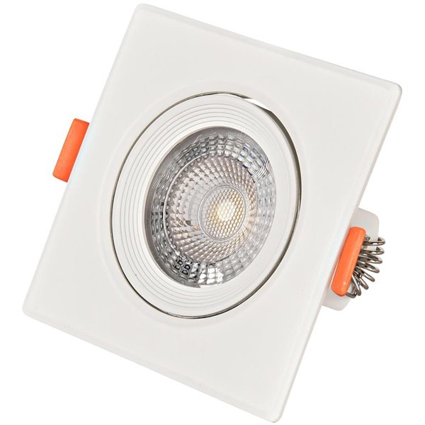 Avide LED Downlight 38° Square 5W NW 4000K