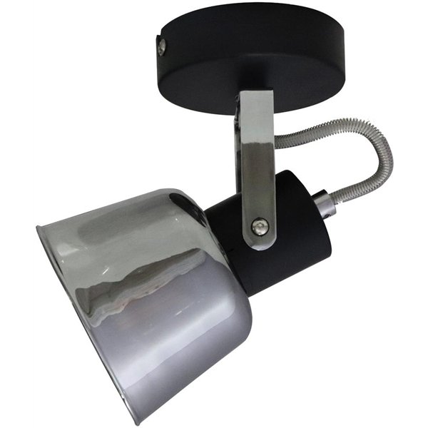 Avide Wall Lamp Maya 1xE14 Socket Black