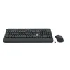 Klaviatūra un Bezvadu Pele Logitech MK540 Francūzis Melns Melns/Balts AZERTY