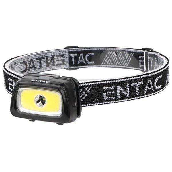 Entac Headlight 5+3W 3xAAA Black