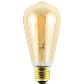 Avide LED Filament ST57 7W Dimmable/Amber E27 WW 2500K