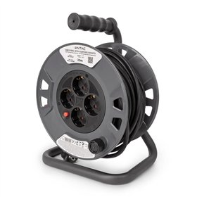 Entac Socket Cable Reel 4 Sockets 20m 3G1.5