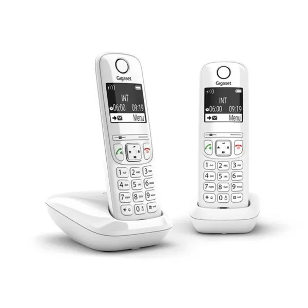 Belaidis telefonas Gigaset AS690 Duo Balta