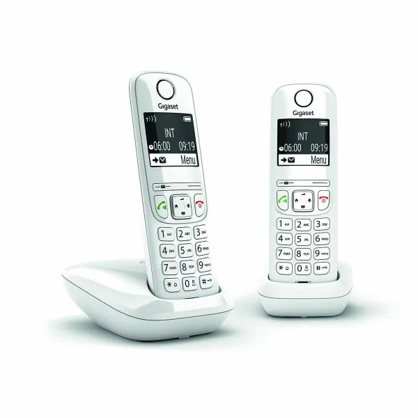 Belaidis telefonas Gigaset AS690 Duo Balta