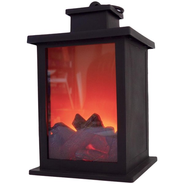 Entac LED Fireplace Lamp 17cm 3xAA excl.