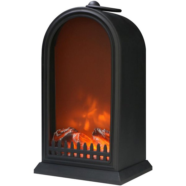 Entac LED Fireplace Lamp 25cm with USB cable - 2xC excl.