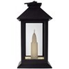 Entac LED Candle Lantern Black 17cm