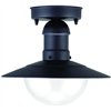 Avide Outdoor Ceiling Lamp Imperial 1xE27 IP44 Black
