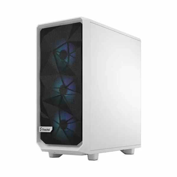 ATX Semi-tower Korpus Fractal Meshify 2 Compact RGB Valge