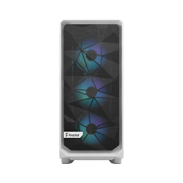 ATX Semi-tower Korpus Fractal Meshify 2 Compact RGB Valge