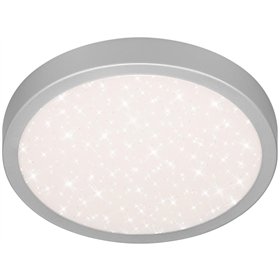 Avide LED Ceiling Lamp Oyster Pandora V2 Starry Silver 15W 280*40mm NW 4000K
