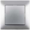 Entac 107 Arnold Recessed wall intermediate switch Silver