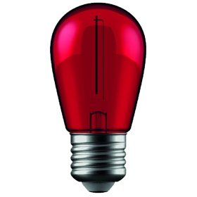 Avide Decor LED Filament bulb 1W E27 Red