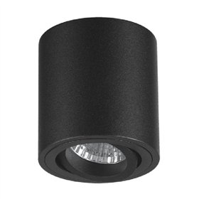 Avide GU10 Spot Light Round Black Swivel