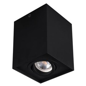 Avide GU10 Spot Light Square Black Swivel