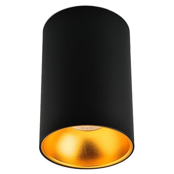 Avide GU10 Spot Light Round Black-Gold