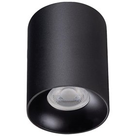 Avide GU10 Spot Light Round Black