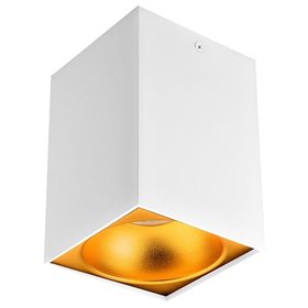 Avide GU10 Spot Light Square White-Gold