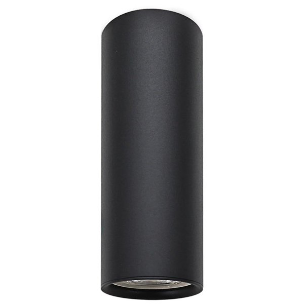 Avide GU10 Spot Light Round Black 100mm