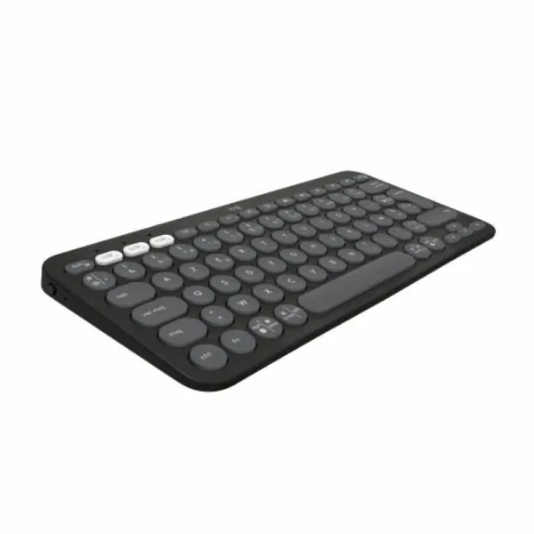 Bluetooth Tastatūra ar Planšetes Balstu Logitech K380 Francūzis Pelēks Grafīts Tumši pelēks AZERTY