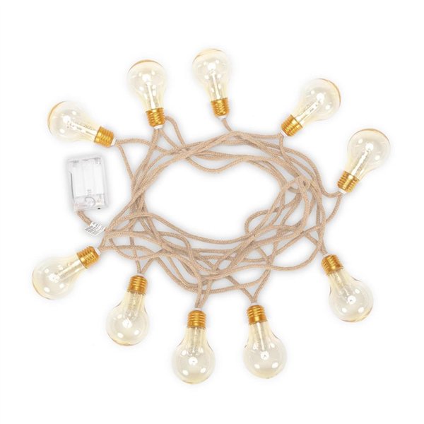 Avide Decor String 6,5m WW 3xAA excl. IP20