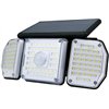 Entac Solar Plastic Wall Lamp 2W SMD 3 head with PIR