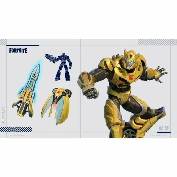 Videomäng Switch konsoolile Fortnite Pack Transformers (FR) Allalaadimiskood