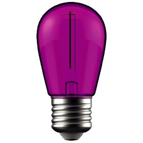 Avide Decor LED Filament bulb 1W E27 Purple