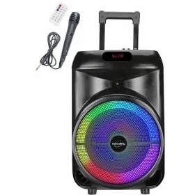 Avide Basic Galda Lampa ar Piespraudi Melna Maks. 60W