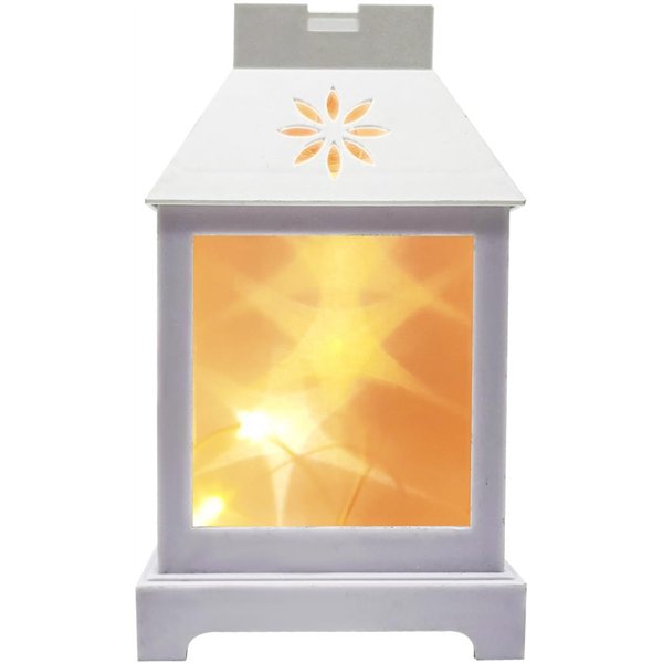 Entac LED-miniatyyrilyhty kuparilankaa, valkoinen, 12 cm