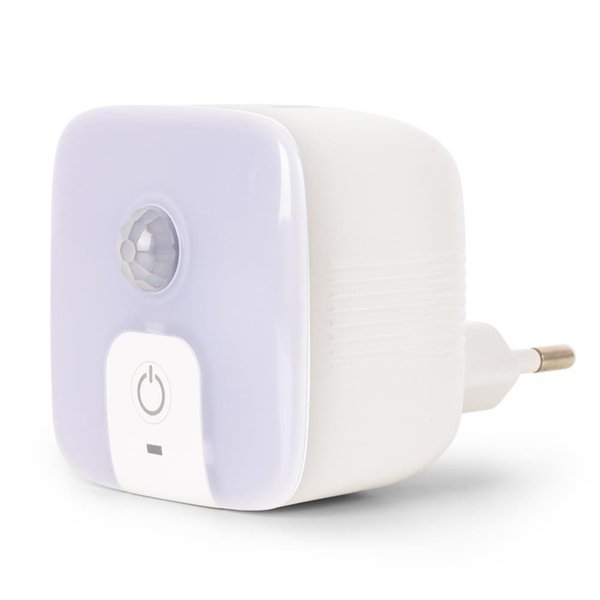 Entac Night Light 3000K PIR with 2 USB Ports
