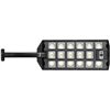 Entac LED Solar Street Lamp with Remote Controller, Motion Sensor and automated Dimming Function, 1500lm