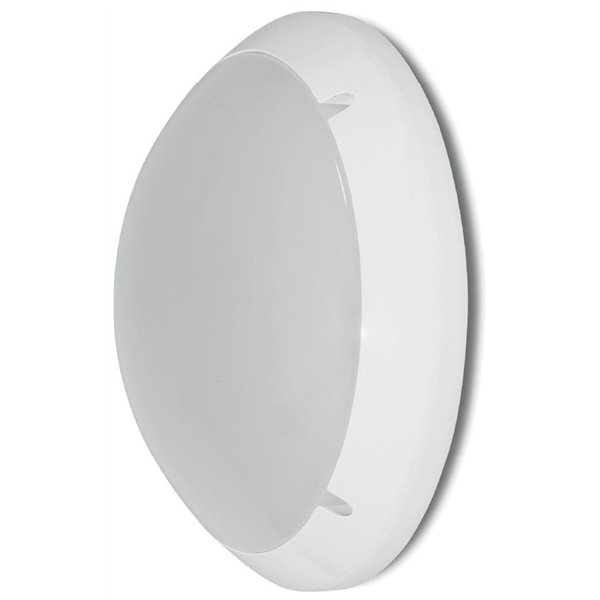 Avide Bulkhead Lamp Round Mars IP65 17W NW 4000K White