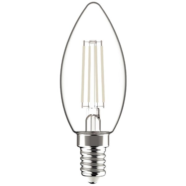 Avide LED White Filament Candle 6.5W E14 NW 4000K