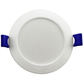 Avide LED Ceiling Lamp Recessed Panel Round Plastic 5W CW 6400K