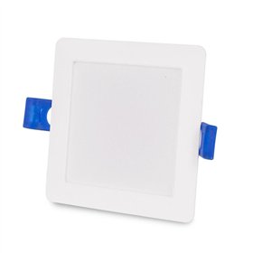 Avide LED Ceiling Lamp Recessed Panel Square Plastic 5W WW 3000K