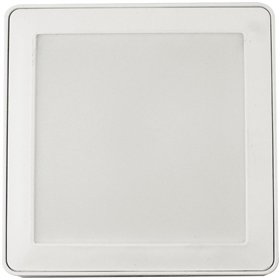Avide LED Ceiling Lamp Surface Mounted Square Plastic 24W CW 6400K