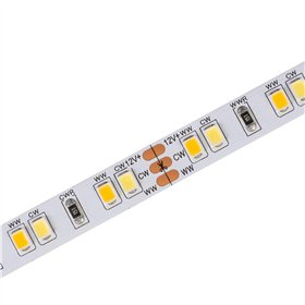 Avide LED Strip 12V 9.6W CCT IP20 5m