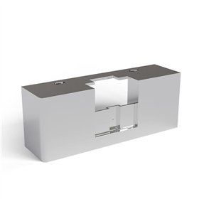 Avide LED Mirror Lamp Mounting Box Chrome