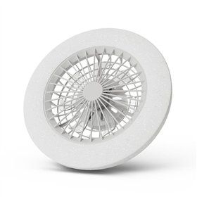 Avide Fan Ceiling Lamp Wendy with Starry Diffuser, 2x24W+15W motor, IR remote included