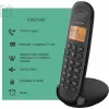 Fiksuotojo ryšio telefonas Logicom DECT ILOA 155T SOLO Juoda