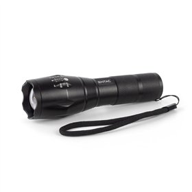Entac Flashlight Zoom Alu 10 W (+Bike Holder)