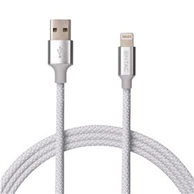 Entac Cable USB A - Lightning Charmer Silver 150cm