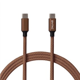 Entac Cable USB C - C Excellence Brown 150cm150cm