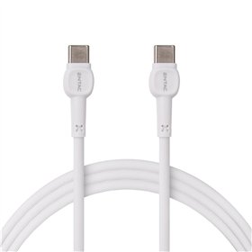 Entac kabelis USB C - C Classic, balts, 150 cm